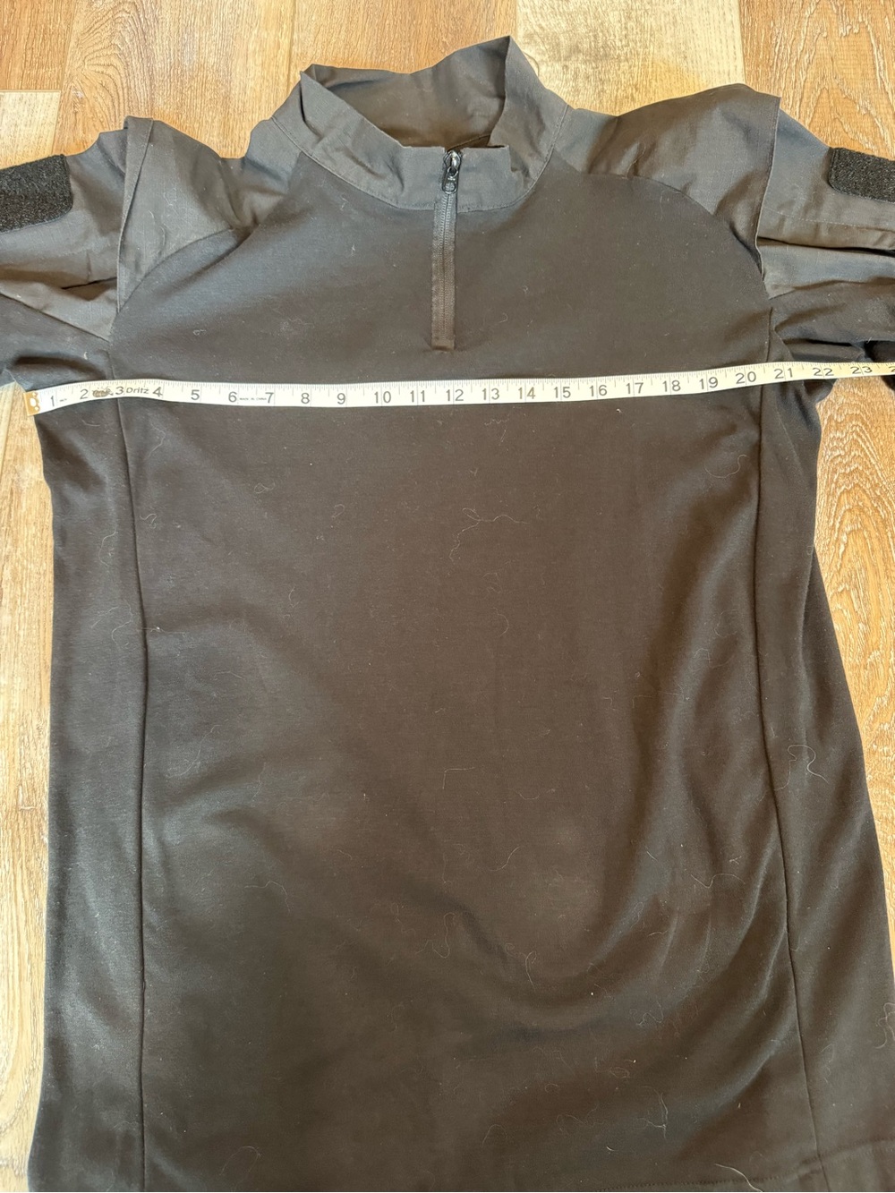 Propper Men's Black Tactical Quarter-Zip Shirt - Picture 5 of 9